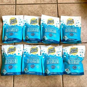 (8) Packs Lemishine Dishwashing Detergent NIB